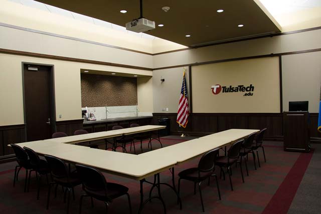 View of the Cedar Meeting Room at the Owasso Campus Conference Center