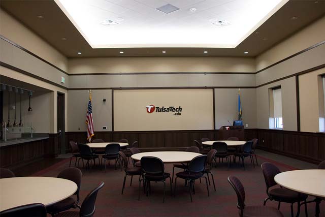 View of the Maple Meeting Room at the Owasso Campus Conference Center