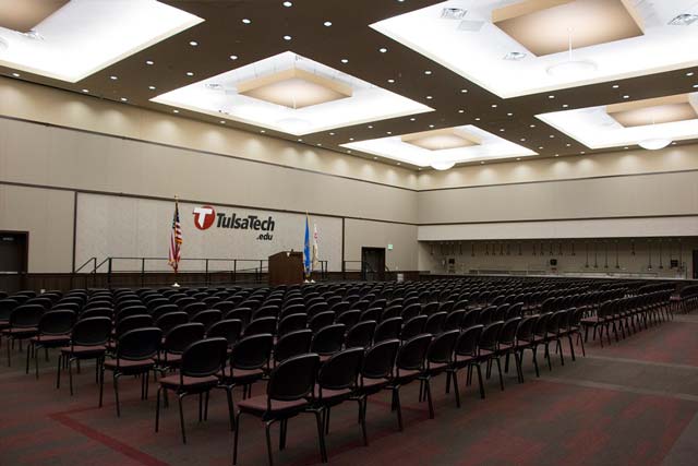 View of the Sycamore Meeting Room at the Owasso Campus Conference Center