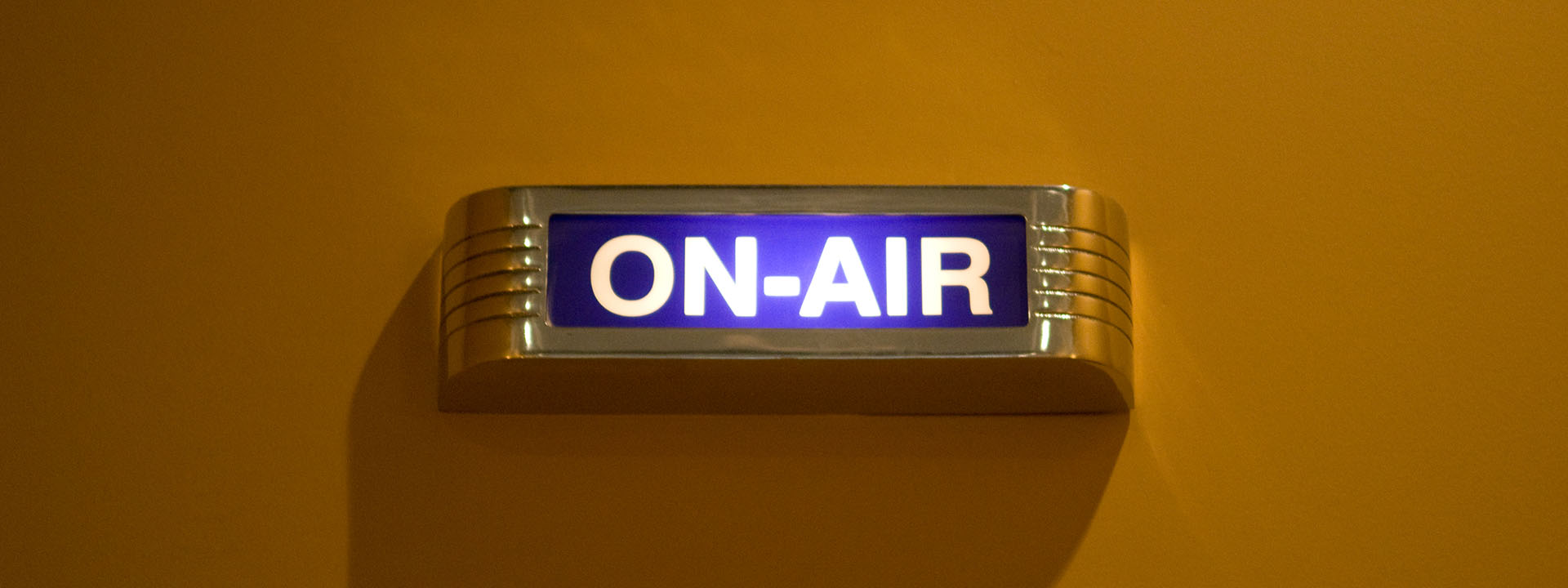 ON-AIR sign